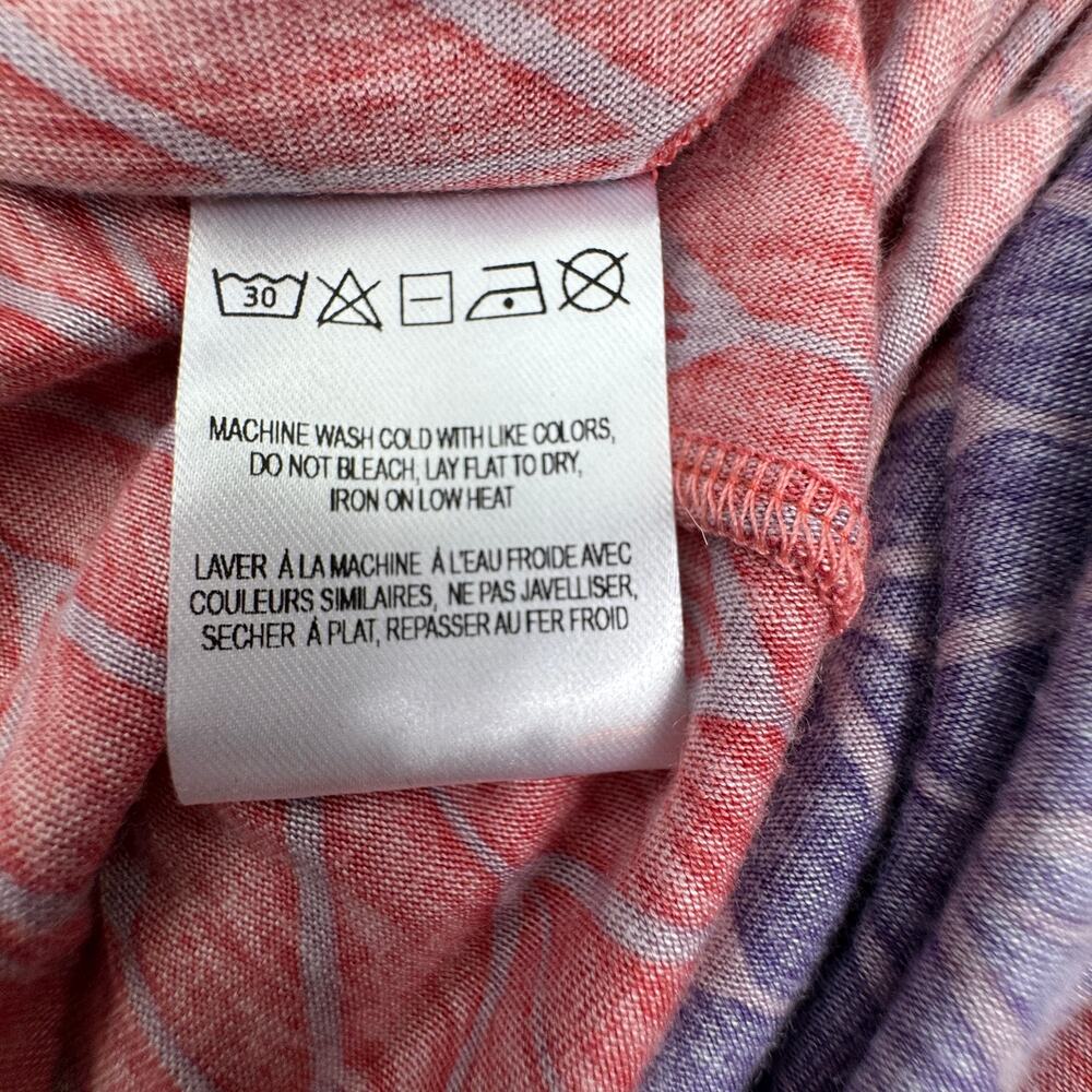 Nomad Morgan Carper Geo Print Super Soft Blousen Maxi Dress Women's Size Large - Picture 12 of 12